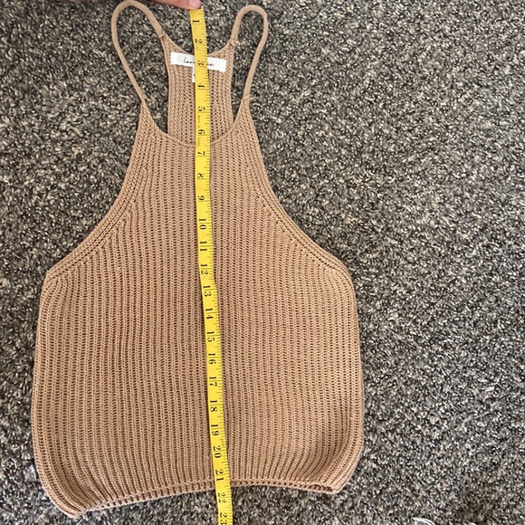 Love Tree Tan Knit Tank Top - Picture 4 of 6